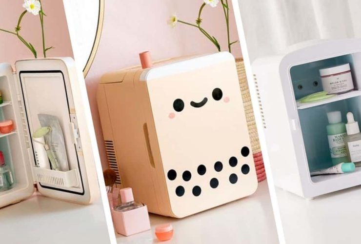 mini makeup fridge