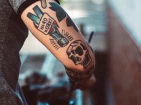 Skeleton Hand Tattoo