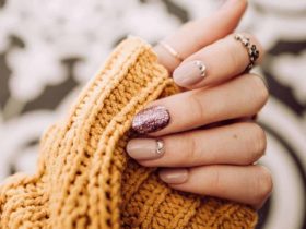 Glitter Acrylic Nails Ideas