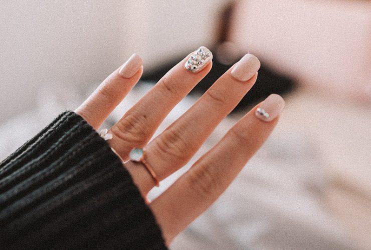 Nail Designs with Diamonds