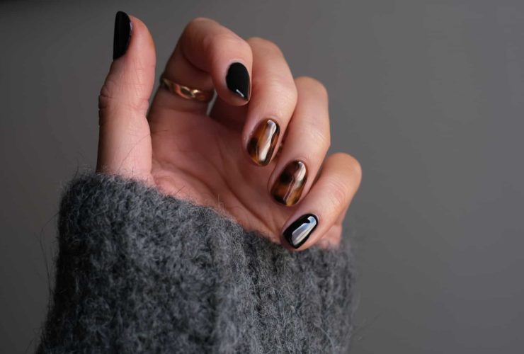 Brown Fall Nails