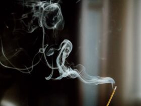 Burning Incense Sticks