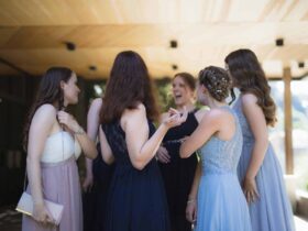 Blue Bridesmaid Dresses