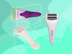 Ice Roller on the Face